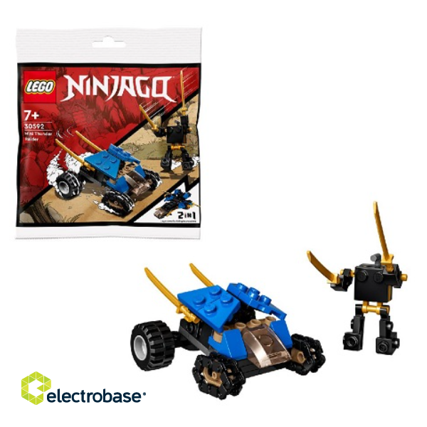 LEGO 30592 Mini Thunder Raider (Polybag) Konstruktors image 1
