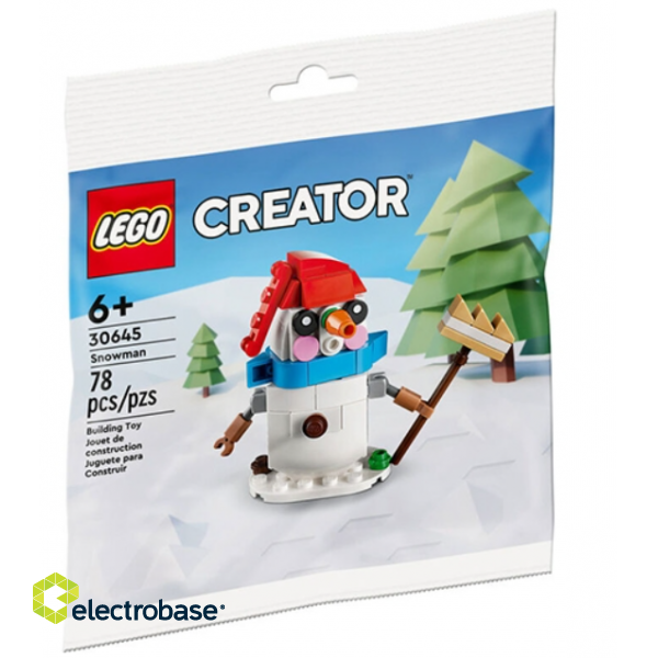 LEGO 30645 Snowman Konstruktors image 1