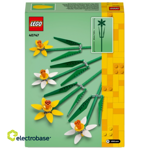 LEGO 40747 Daffodils Konstruktors image 2