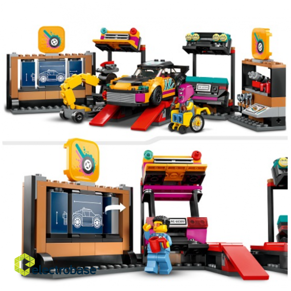 LEGO 60389 Custom Cars Garage Конструктор фото 4