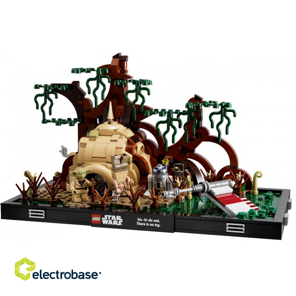 LEGO 75330 Dagobah Jedi Training Diorama Konstruktors image 2