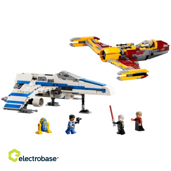 LEGO 75364 New Republic E-wing VS Shin Hati's Starfighter Konstruktors image 3
