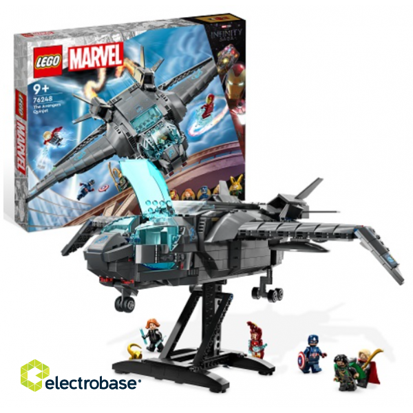 LEGO 76248 The Avengers Quinjet Konstruktors image 1