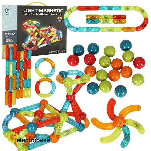 RoGer Luminous Magnetic Blocks for Small Children