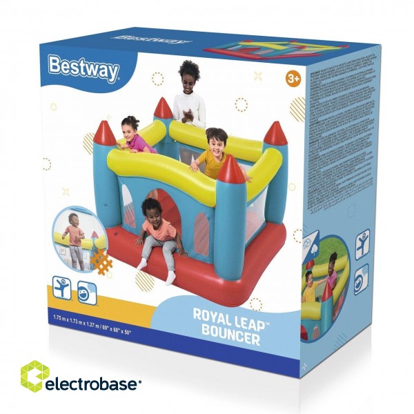 Bestway 52647 Children's Inflatable Trampoline 175 x 173 x 127cm image 3
