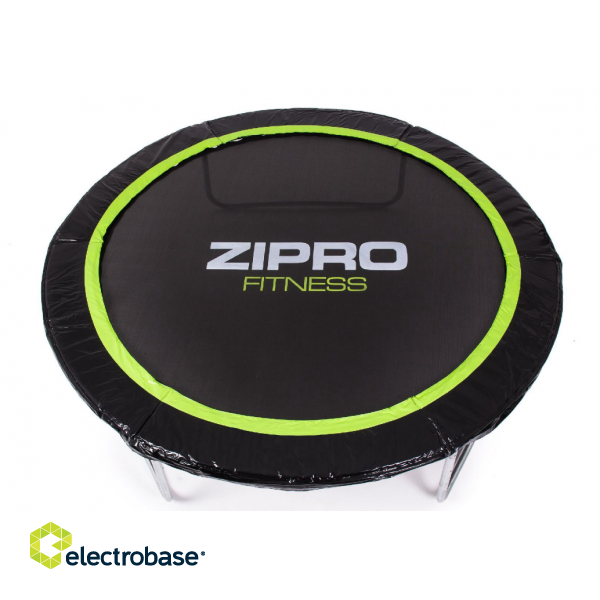 Zipro Jump Pro Batuts ar Drošības Tīklu un Kāpnēm 10 FT / 312 cm image 2