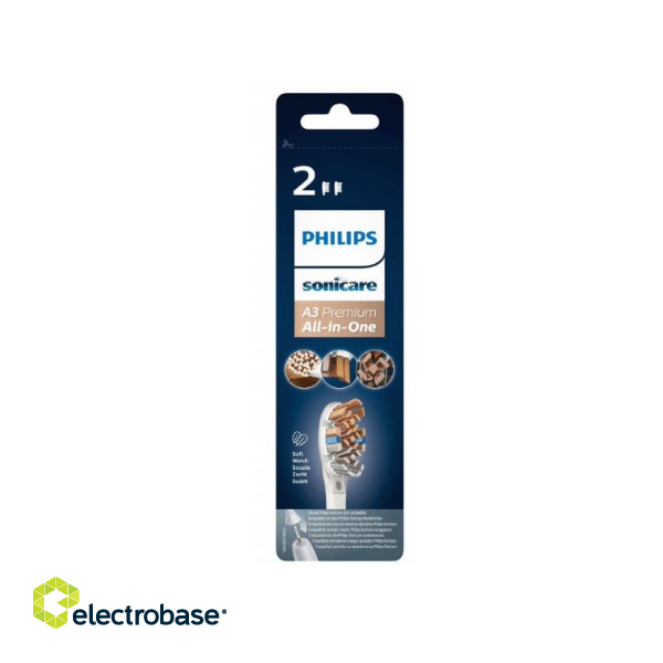 Philips All-in-One Standard Toothbrush Head 2 pcs