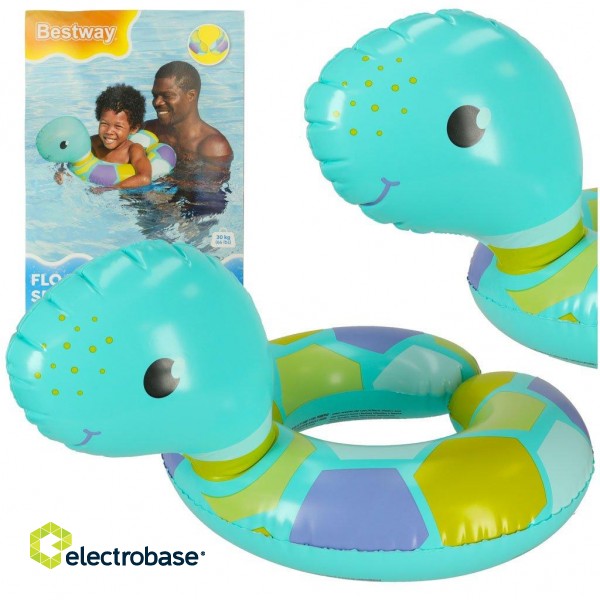 BESTWAY 36405-2 Turtle inflatable swimming circle 3-6 years image 1