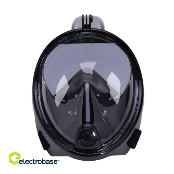 RoGer Full Dry Snorkeling Mask S / M  Black paveikslėlis 6