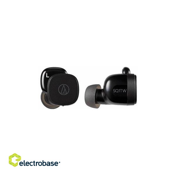 Audio Technica ATH-SQ1TWBK Wireless headphones image 1