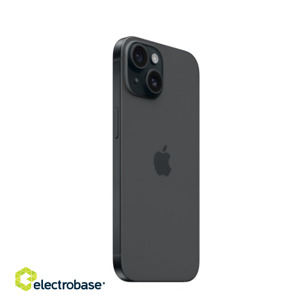 Apple iPhone 15 512GB Black Mobilais Telefons image 2