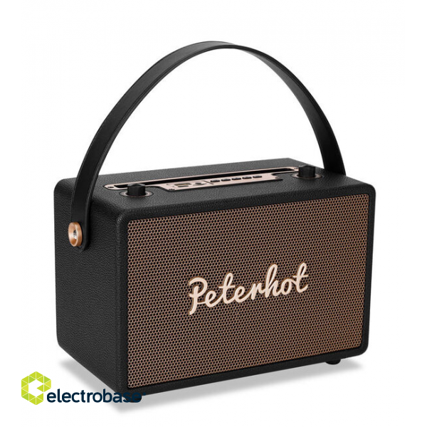 Peterhot A105 Portatīvais Skaļrunis / Karaoke sistēma Bluetooth / USB / SD karte / AUX image 3