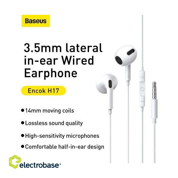 Baseus Encok H17 Wired headphones image 8