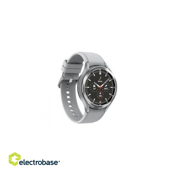 Samsung Galaxy R895 Watch 4 Classic 46mm LTE Smartwatch / Silver paveikslėlis 3