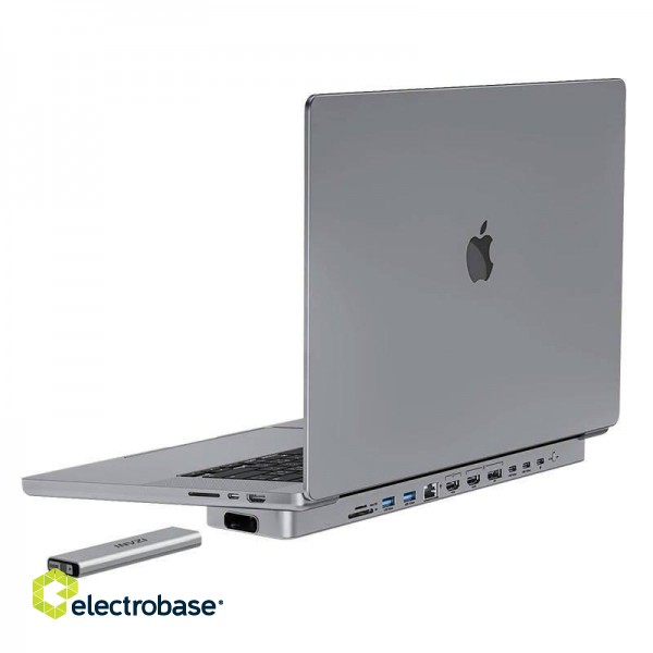 Invzi MH01-13 Dokstacija priekš MacBook Pro 13" / 14" / USB-C image 1