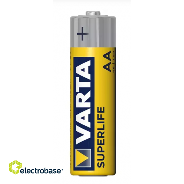 Varta SUPERLIFE Baterijas Single-use AA Zinc-carbon 4gab image 2