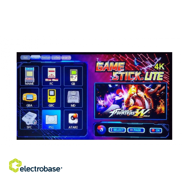 RoGer Retro Portable Console + 2 Gamepads / 21000 games / HDMI image 8