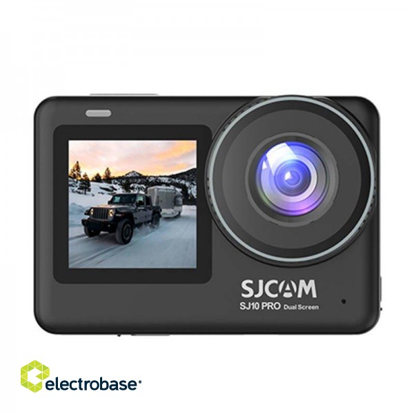 SJCAM SJ10 Pro Dual Screen Action Camera 4K / 12MP paveikslėlis 1