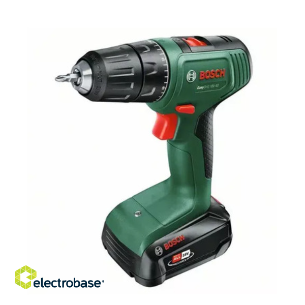 Bosch EasyDrill Akumulatora Urbjmašīna 18V-40 image 1