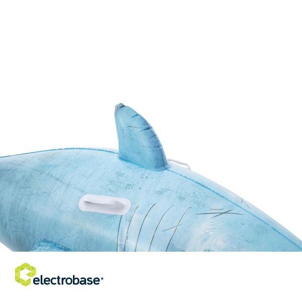 BESTWAY 41405 Shark Shaped Inflatable Toy 183x102cm paveikslėlis 2