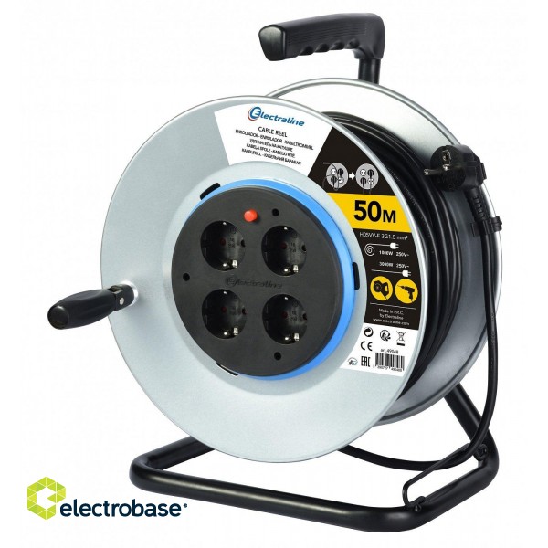 Electraline 49048 Cable Reel 50M