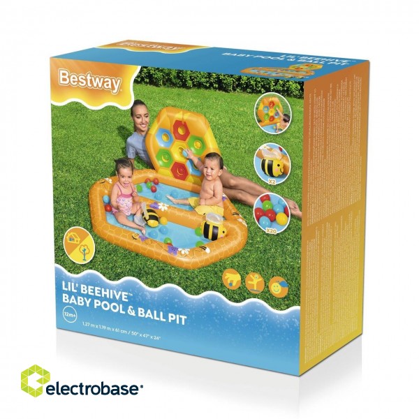 Bestway 52639 KId's Swimming Pool 127 x 119 x 61 cm image 2