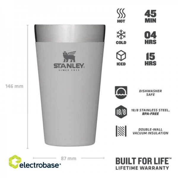 Stanley The Stacking Beer Pint Adventure Termokrūze 0.47L image 3