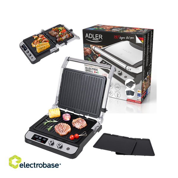 Adler AD 3059 Electric Grill 3000W image 1