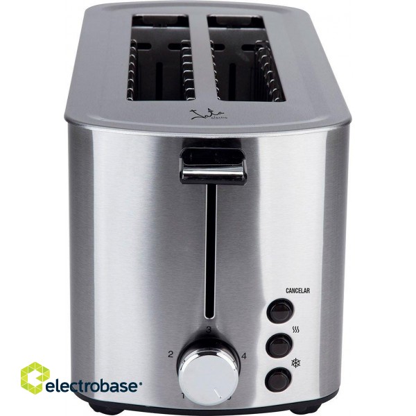 JATA TT1046 Toaster 2х 1400W / Stainless Steel paveikslėlis 4