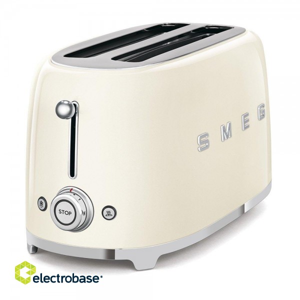 SMEG TSF02CREU Toaster 2X4 50´Style paveikslėlis 2