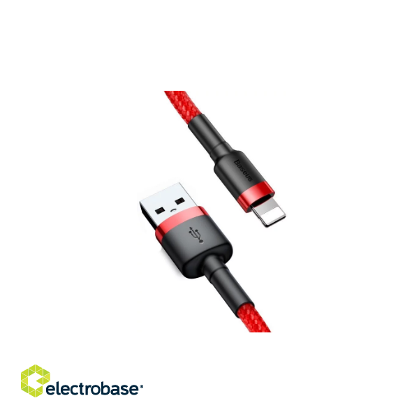 Baseus Cafule Kabelis USB - Lightning / 1.5A / 2m image 2