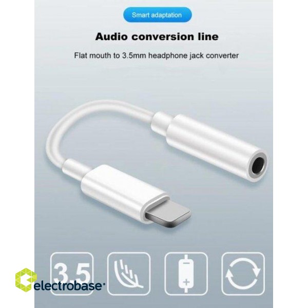 Mocco 3.5 mm to Lightning Audio Adapter for Apple image 2