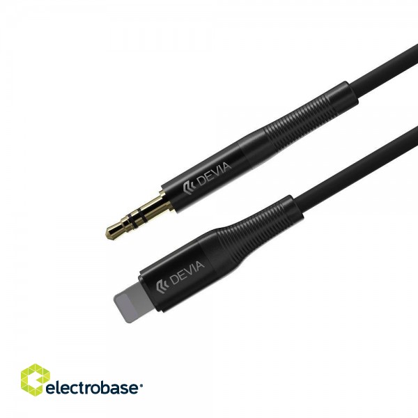 Devia Ipure Audio jack 3.5 mm - Lightning Cable 1m image 2