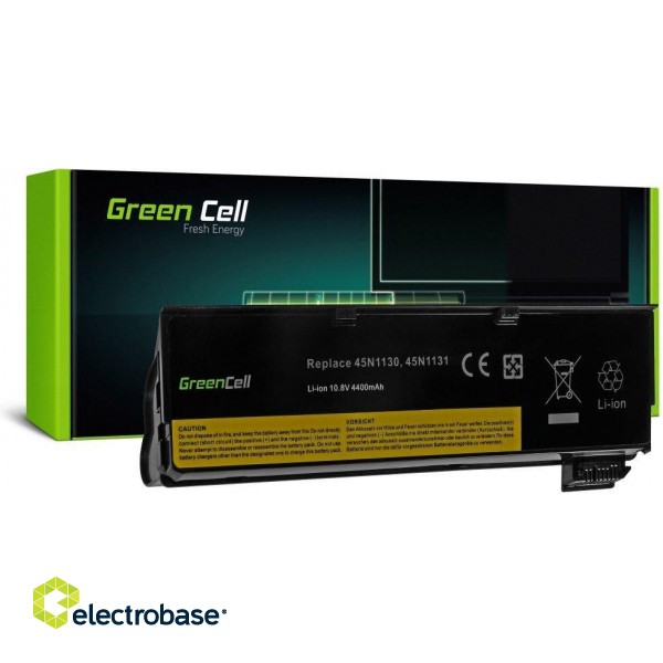 Green Cell Lenovo ThinkPad L450 / T440 / T450 / X240 / X250 Аккумулятор для ноутбука фото 1