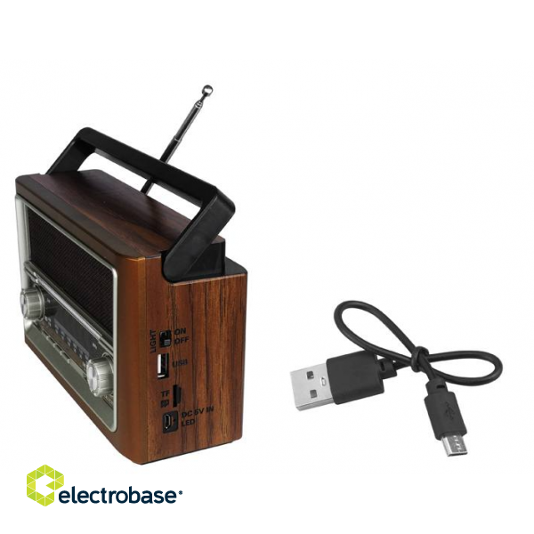 LTC LXLTC118UBT Portable Radio Bluetooth / USB / FM / AM / 1.2 W image 3