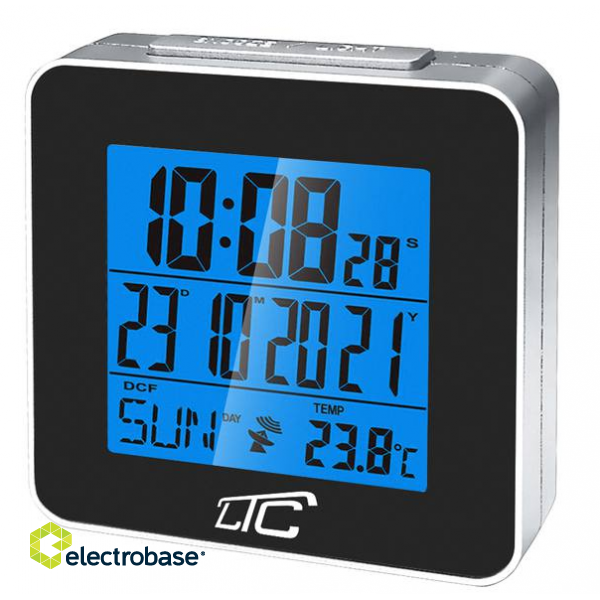 LTC LXSTP04C Alarm Clock with Radio and Thermometer paveikslėlis 1