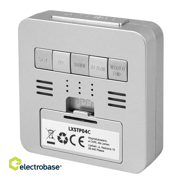 LTC LXSTP04C Alarm Clock with Radio and Thermometer paveikslėlis 2