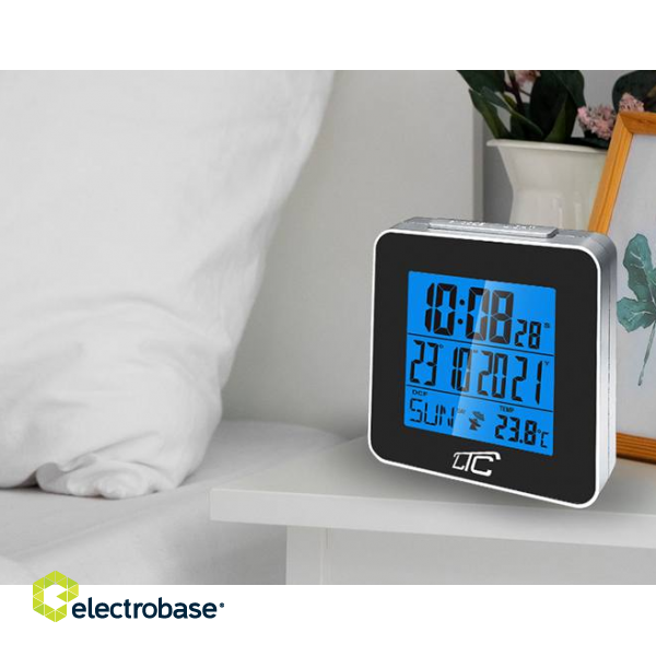 LTC LXSTP04C Alarm Clock with Radio and Thermometer image 3