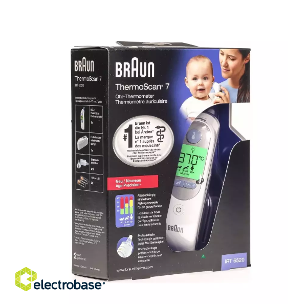 Braun IRT 6520 Touchless digital thermometer image 2