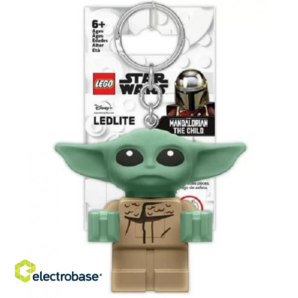 LEGO LED Baby Yoda Atslēgu piekariņš image 1