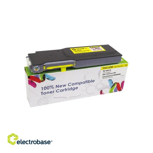 Toner cartridge Cartridge Web Yellow Xerox Phaser 6600 replacement 106R02235 
