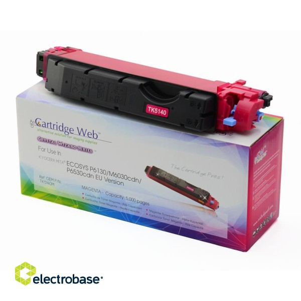 Toner cartridge Cartridge Web Magenta Kyocera TK5140 replacement TK-5140M 