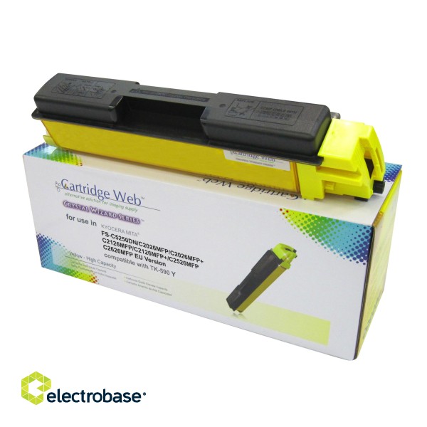 Toner cartridge Cartridge Web Yellow Kyocera TK590 replacement TK-590Y 