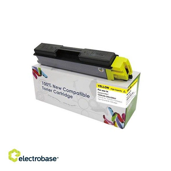 Toner cartridge Cartridge Web Yellowa Kyocera TK5135 replacement TK-5135Y 