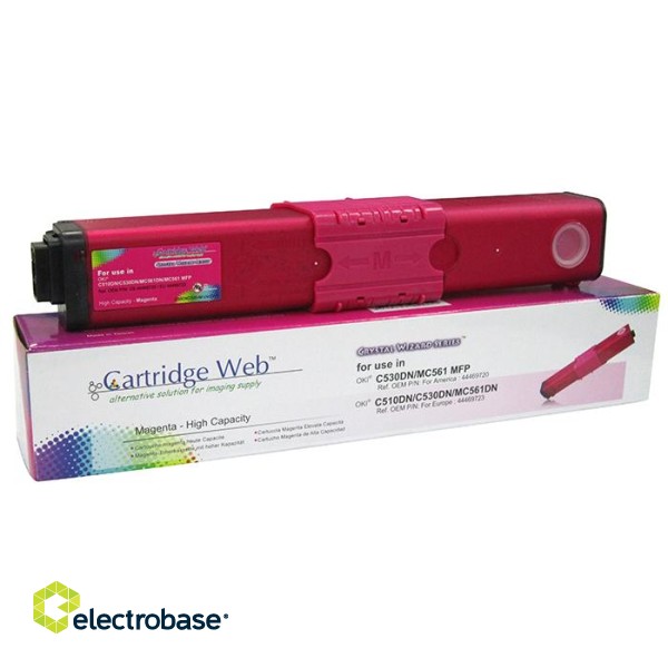 Toner cartridge Cartridge Web Magenta OKI C510 replacement 44469723 