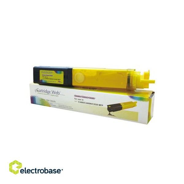 Toner cartridge Cartridge Web Yellow OKI C3400 replacement 43459329 