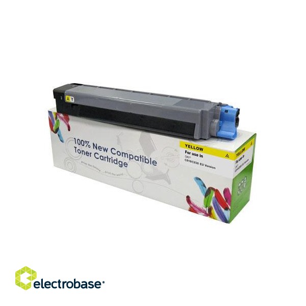 Toner cartridge Cartridge Web Yellow OKI ES8460 replacement 44059229 