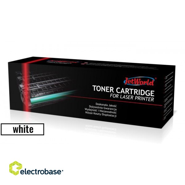Toner cartridge JetWorld White OKI C711WT replacement 44318657 