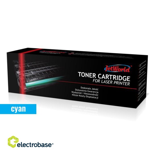 Toner cartridge JetWorld compatible with HP W9061MC Color LaserJet E55040, E57540 12.2K Cyan 