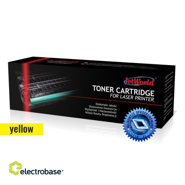 Toner cartridge JetWorld Yellow Brother TN247Y replacement TN-247Y (chip with the newest firmware)